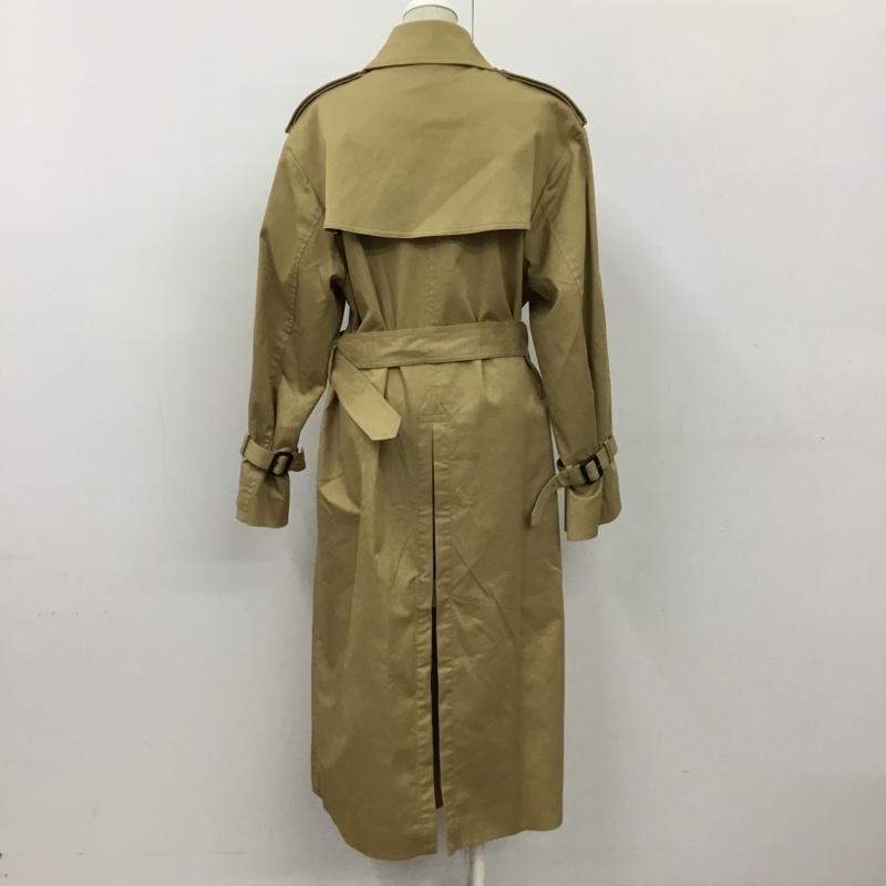 マウジー MOUSSY コート トレンチコート 010CSH30-0320 AUTHENTIC TRENCH COAT 1 無地 ベージュ / ベージュ / レディース USED 古着 中古 10090795