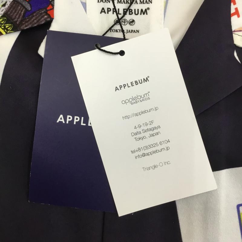 アップルバム APPLEBUM シャツ、ブラウス 半袖 King&Queen Aloha S/S Shirt トランプ柄 タグ付 L  紺 / ネイビー /  メンズ USED 古着 中古 10090823