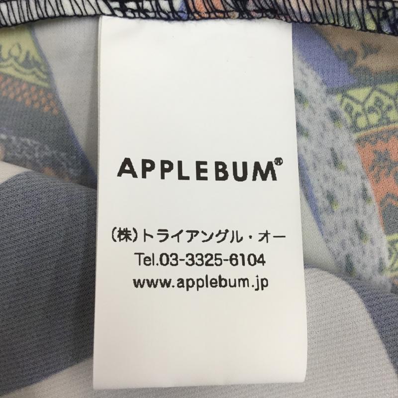 アップルバム APPLEBUM シャツ、ブラウス 半袖 King&Queen Aloha S/S Shirt トランプ柄 タグ付 L  紺 / ネイビー /  メンズ USED 古着 中古 10090823