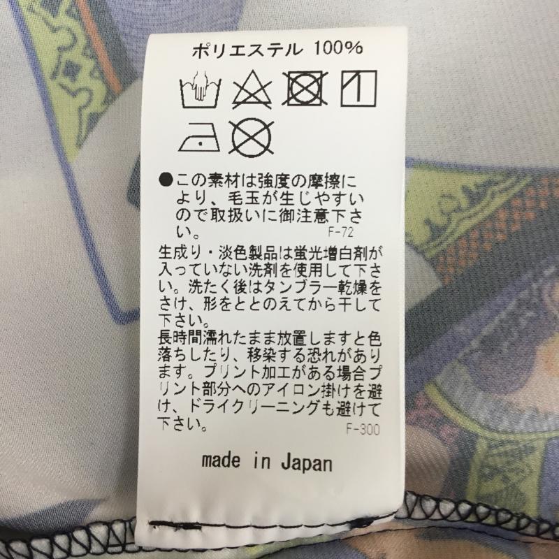 アップルバム APPLEBUM シャツ、ブラウス 半袖 King&Queen Aloha S/S Shirt トランプ柄 タグ付 L  紺 / ネイビー /  メンズ USED 古着 中古 10090823