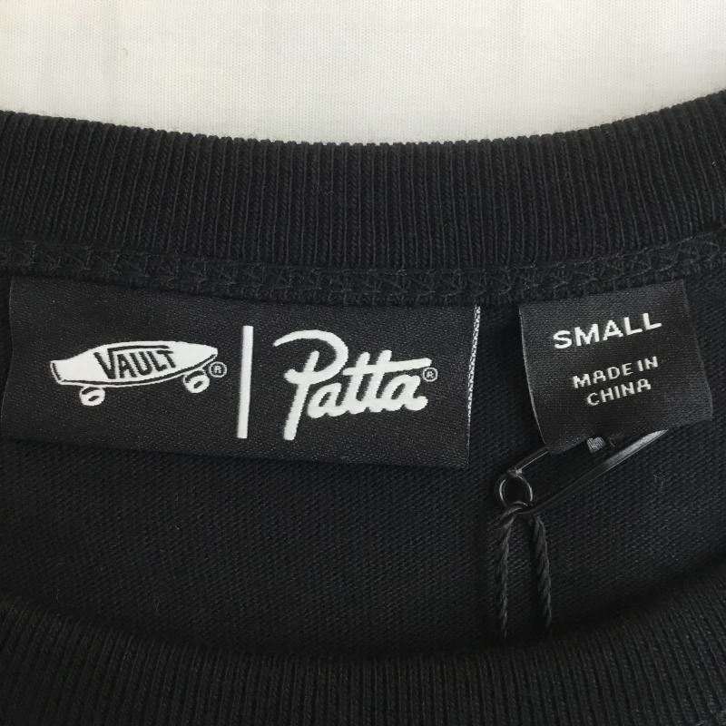 バンズ VANS Tシャツ 半袖 PATTA パタ VN0A7SO7BLK S ロゴ、文字 黒 / ブラック /  メンズ USED 古着 中古 10090828