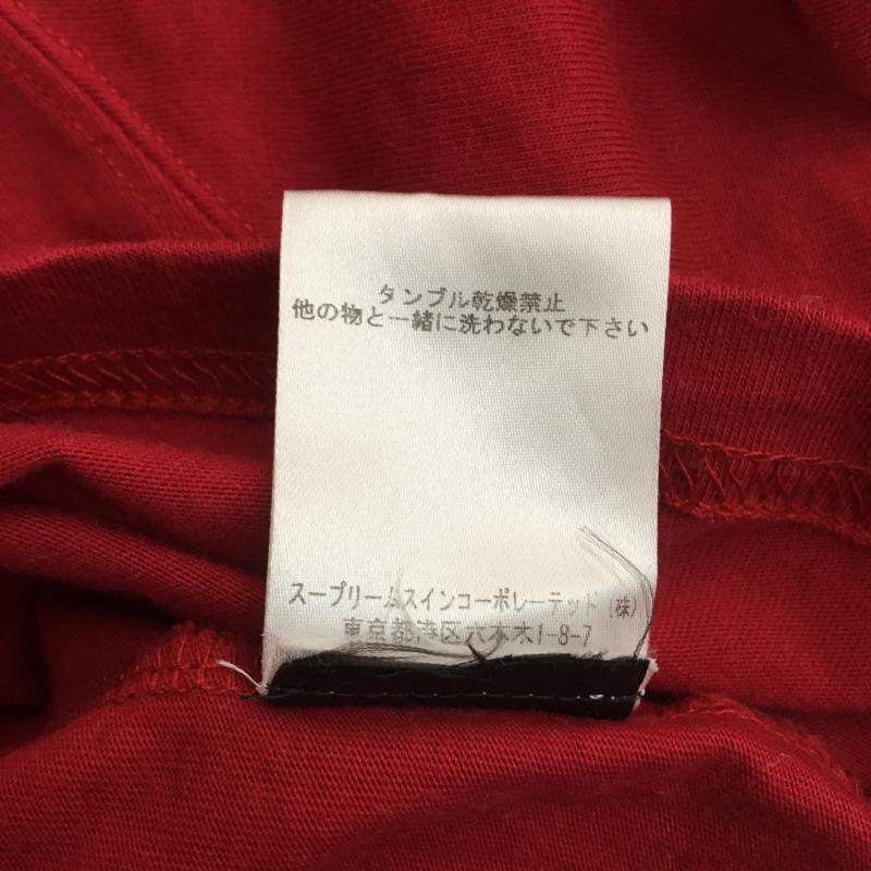 バーブァー Barbour Tシャツ 半袖 M ロゴ、文字 赤 / レッド /  メンズ USED 古着 中古 10090835