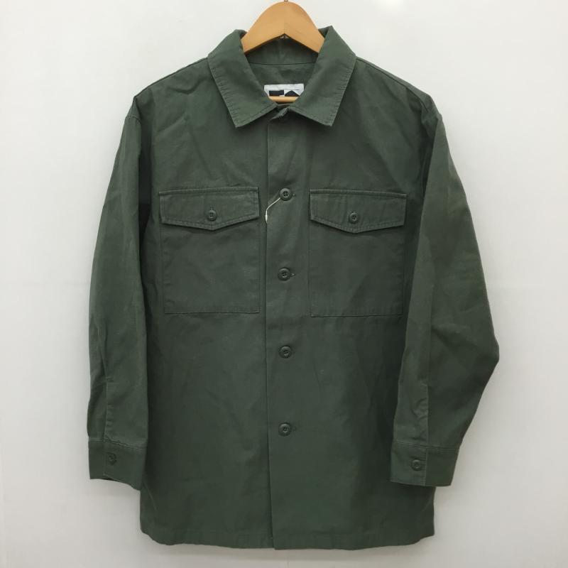 フリークスストア FREAK'S STORE シャツ、ブラウス 長袖 FREE 無地 緑 / グリーン / レディース USED 古着 中古 10090836