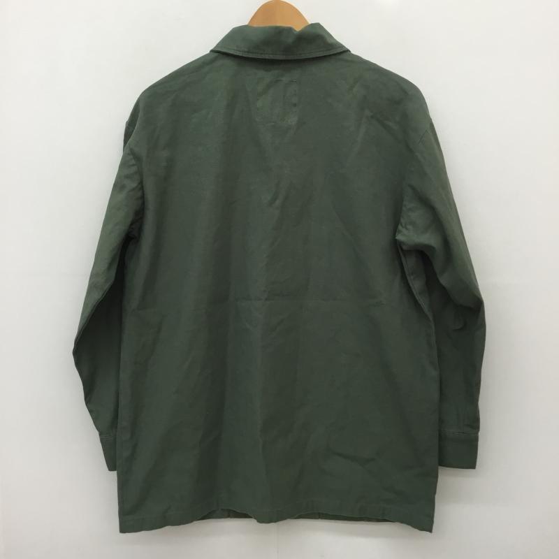 フリークスストア FREAK'S STORE シャツ、ブラウス 長袖 FREE 無地 緑 / グリーン / レディース USED 古着 中古 10090836