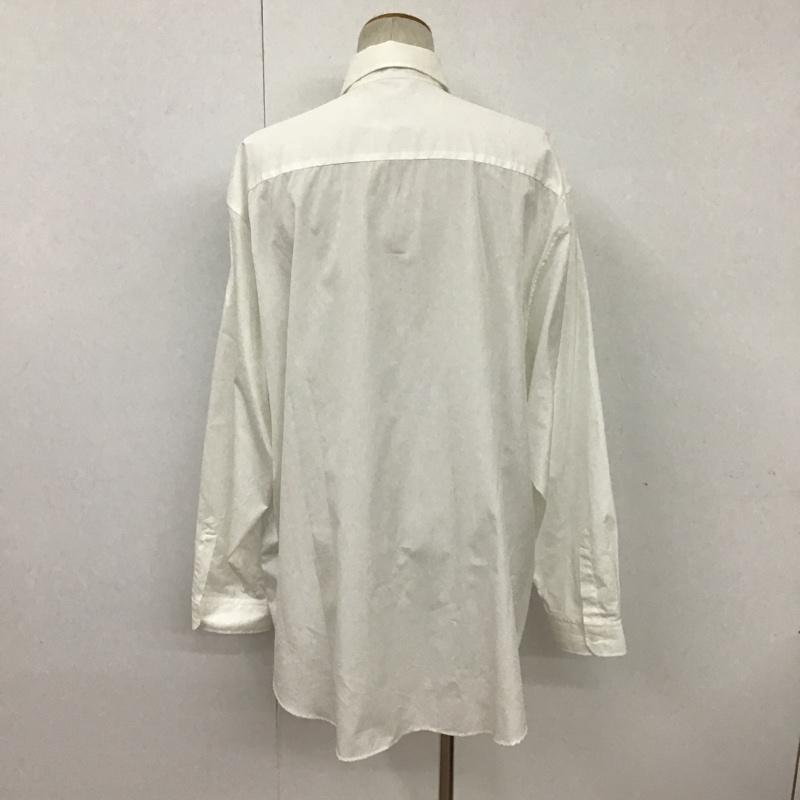 ヴェトモン VETEMENTS シャツ、ブラウス 長袖 UE51SH500G Anarchy アナーキー M ワンポイント 白 / ホワイト / X 黄緑 / イエローグリーン /  メンズ USED 古着 中古 10090880