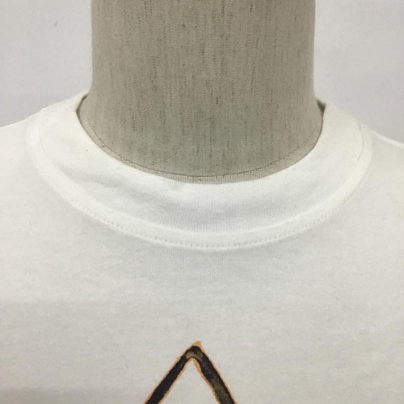 アディダス adidas Tシャツ 半袖 プリントTシャツ ED6271 S プリント 白 / ホワイト / X 黒 / ブラック / X 橙 / オレンジ /  メンズ USED 古着 中古 10090912