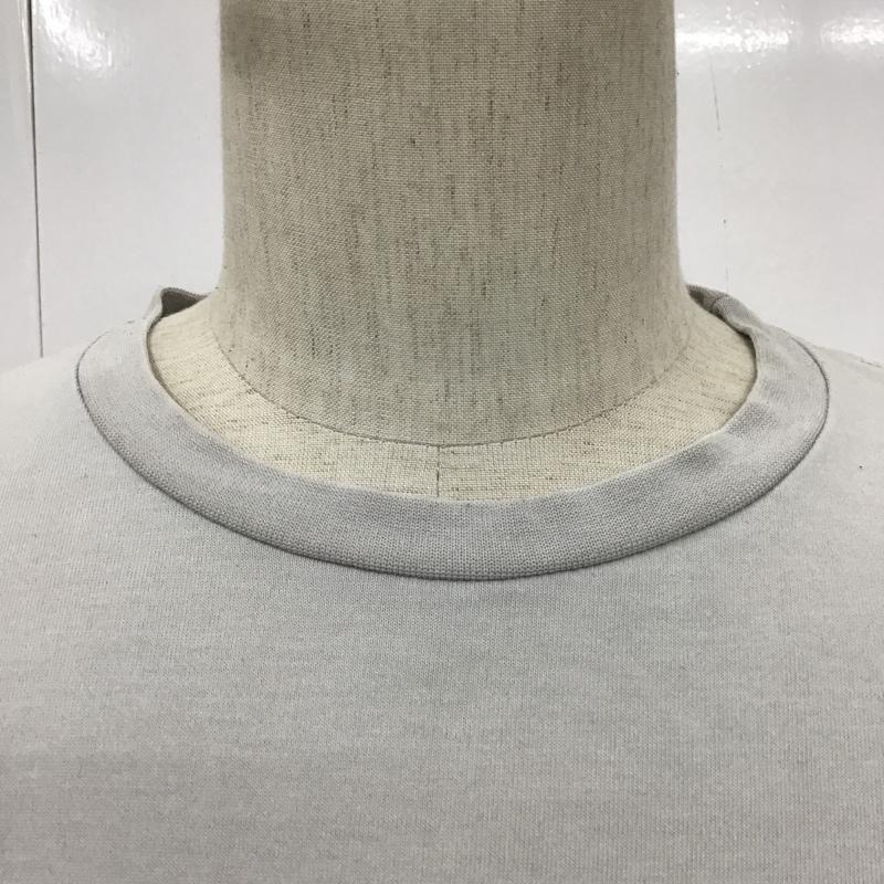 ザノースフェイス THE NORTH FACE Tシャツ 半袖 NT32043 メンズ ショートスリーブカラードビッグロゴティー L ロゴ、文字 X プリント 灰 / グレー / X 白 / ホワイト / X 赤 / レッド /  メンズ USED 古着 中古 10090914