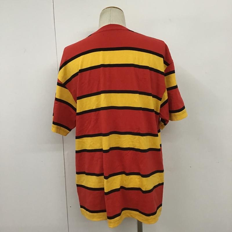 エクストララージ XLARGE Tシャツ 半袖 101222011037 STRIPETEE ボーダーTシャツ L ボーダー柄 黒 / ブラック / X 赤 / レッド / X 黄 / イエロー /  メンズ USED 古着 中古 10090919