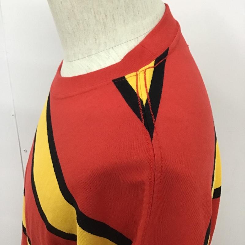 エクストララージ XLARGE Tシャツ 半袖 101222011037 STRIPETEE ボーダーTシャツ L ボーダー柄 黒 / ブラック / X 赤 / レッド / X 黄 / イエロー /  メンズ USED 古着 中古 10090919