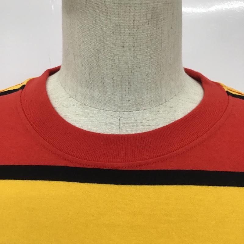 エクストララージ XLARGE Tシャツ 半袖 101222011037 STRIPETEE ボーダーTシャツ L ボーダー柄 黒 / ブラック / X 赤 / レッド / X 黄 / イエロー /  メンズ USED 古着 中古 10090919