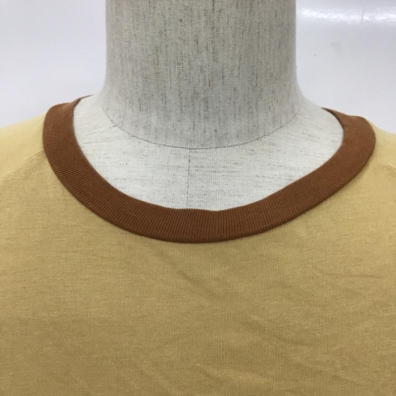 パタゴニア patagonia Tシャツ 半袖 プリントTシャツ S ロゴ、文字 ベージュ / ベージュ / X 茶 / ブラウン /  メンズ USED 古着 中古 10090920