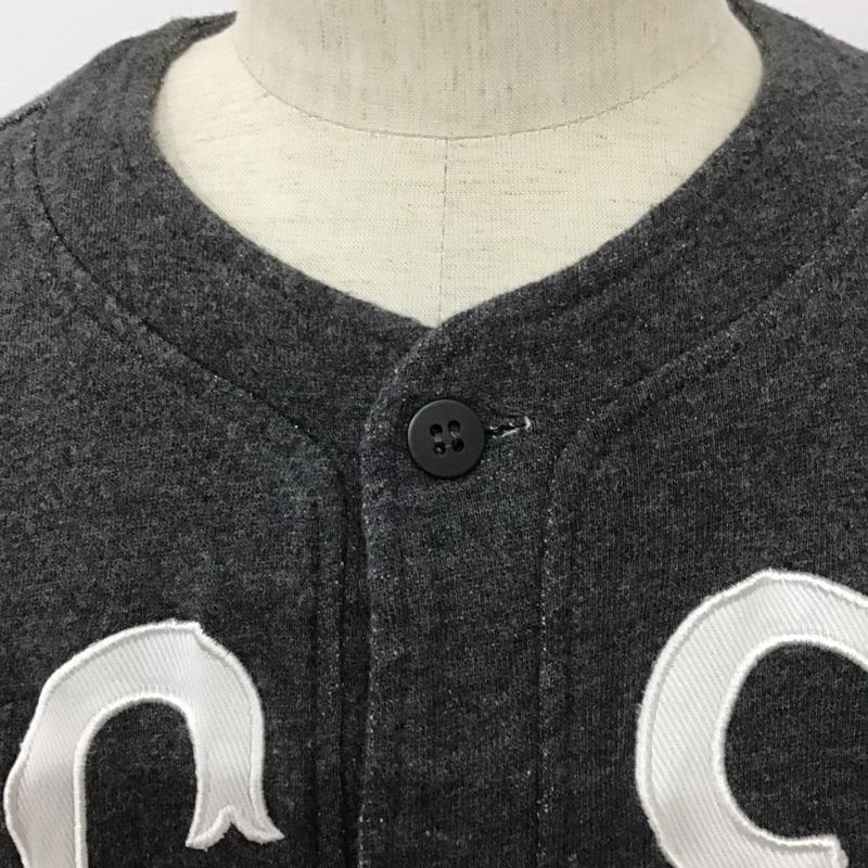 サンタクルーズ SANTA CRUZ シャツ、ブラウス 半袖 50251201 ベースボールシャツ スウェット L ロゴ、文字 ダークグレー / ダークグレー /  メンズ USED 古着 中古 10090935
