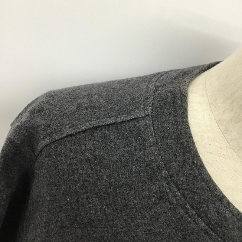 サンタクルーズ SANTA CRUZ シャツ、ブラウス 半袖 50251201 ベースボールシャツ スウェット L ロゴ、文字 ダークグレー / ダークグレー /  メンズ USED 古着 中古 10090935