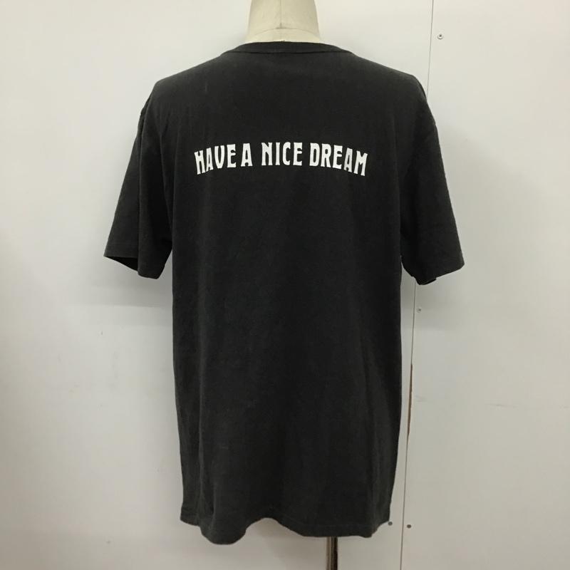 ラディアル RADIALL Tシャツ 半袖 RAD-15SS-SPOT-CUT002 バックプリント XL ワンポイント 黒 / ブラック /  メンズ USED 古着 中古 10090941