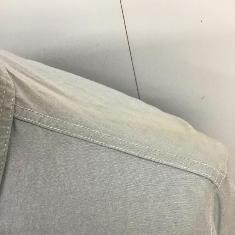 ネイバーフッド NEIGHBORHOOD シャツ、ブラウス 長袖 152BENH-SHM03 S ロゴ、文字 水色 / ライトブルー /  メンズ USED 古着 中古 10090963