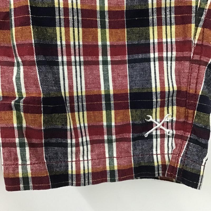 ディッキーズ Dickies パンツ ショートパンツ 1221715 チェックショートパンツ 32インチ メンズ USED 古着 中古 10090969