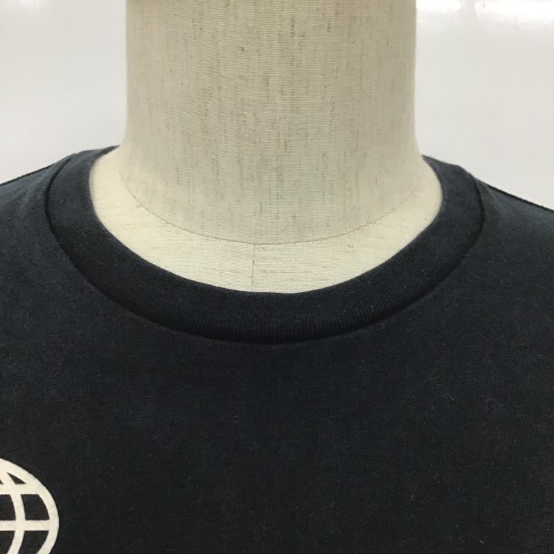 アディダス adidas Tシャツ 半袖 S18630 ロゴ プリント 紺 / ネイビー /  メンズ USED 古着 中古 10090976