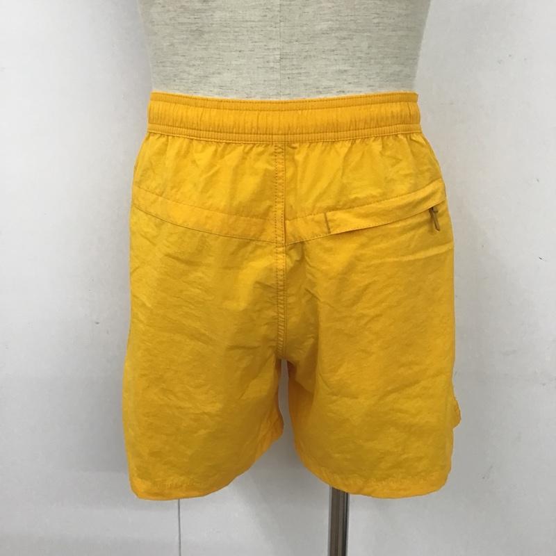 ザノースフェイス THE NORTH FACE パンツ ショートパンツ NB42051 バーサタイルショーツ ナイロンパンツ M ロゴ、文字 X 刺繍 黄 / イエロー / メンズ USED 古着 中古 10090991