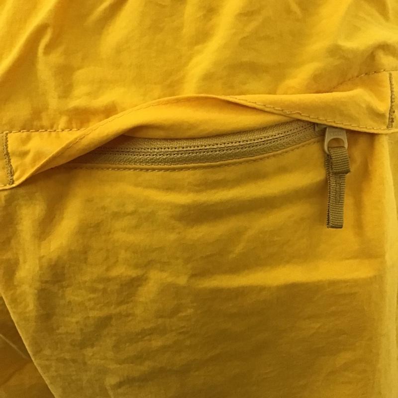 ザノースフェイス THE NORTH FACE パンツ ショートパンツ NB42051 バーサタイルショーツ ナイロンパンツ M ロゴ、文字 X 刺繍 黄 / イエロー / メンズ USED 古着 中古 10090991