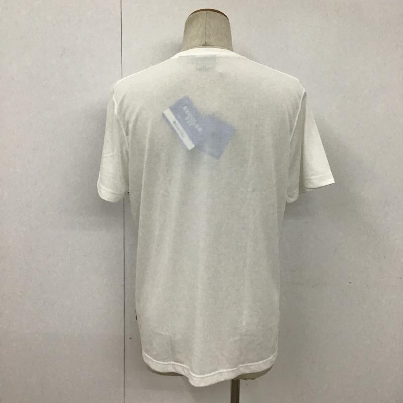 コロンビア Columbia Tシャツ 半袖 PM4833-125 タグ付き L プリント 白 / ホワイト /  メンズ USED 古着 中古 10090998