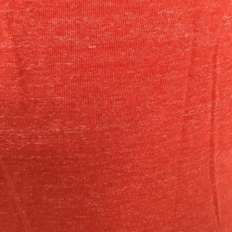 チャオパニック CIAOPANIC Tシャツ 半袖 Vネック半袖カットソー L 無地 青 / ブルー / X 赤 / レッド / メンズ USED 古着 中古 10091011