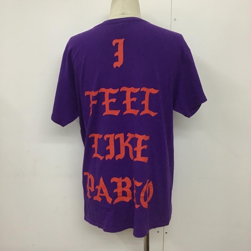 ギルダン GILDAN Tシャツ 半袖 プリントTシャツ L ロゴ、文字 紫 / パープル /  メンズ USED 古着 中古 10091014