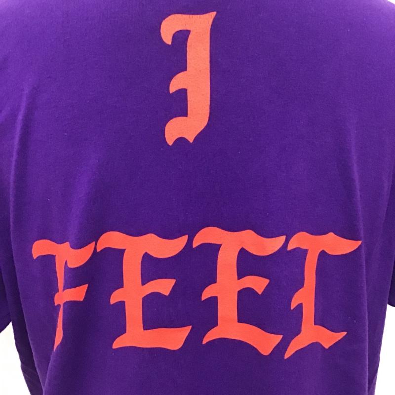 ギルダン GILDAN Tシャツ 半袖 プリントTシャツ L ロゴ、文字 紫 / パープル /  メンズ USED 古着 中古 10091014