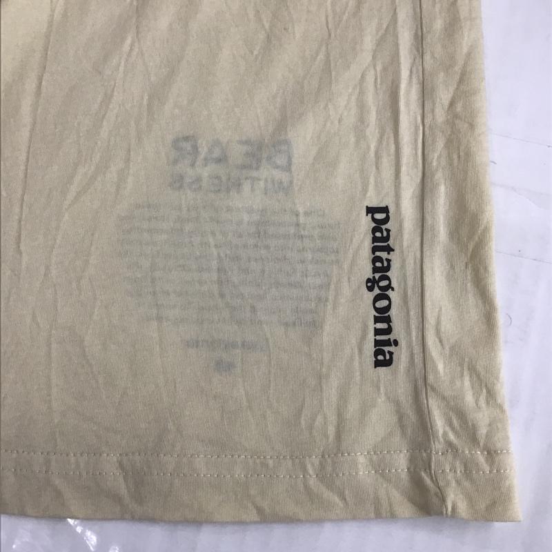 パタゴニア patagonia Tシャツ 半袖 38470 Defend Public Lands 胸ポケット XS カモフラージュ柄・迷彩 ベージュ / ベージュ /  メンズ USED 古着 中古 10091032