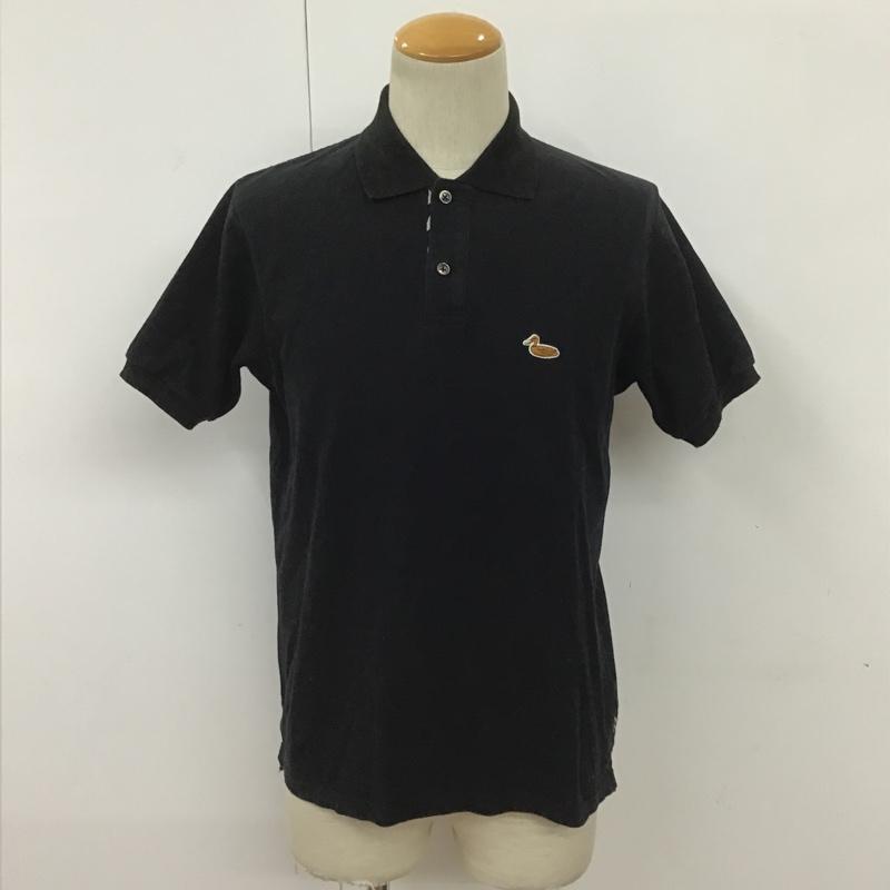 ユニフォームエクスペリメント uniform experiment ポロシャツ 半袖 UE-123128 SOPH 2 ワンポイント 黒 / ブラック / メンズ USED 古着 中古 10091033