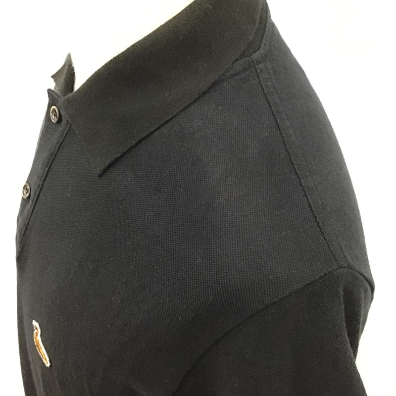 ユニフォームエクスペリメント uniform experiment ポロシャツ 半袖 UE-123128 SOPH 2 ワンポイント 黒 / ブラック / メンズ USED 古着 中古 10091033