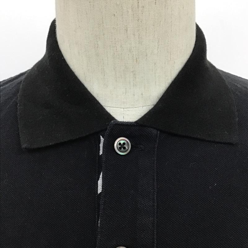 ユニフォームエクスペリメント uniform experiment ポロシャツ 半袖 UE-123128 SOPH 2 ワンポイント 黒 / ブラック / メンズ USED 古着 中古 10091033