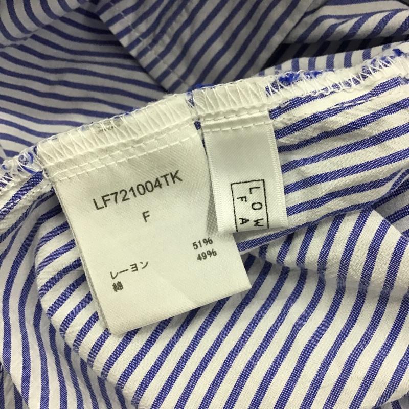 ローリーズファーム LOWRYS FARM ワンピース ロングスカート シャツワンピース FREE ストライプ マルチカラー / マルチカラー / レディース USED 古着 中古 10091067