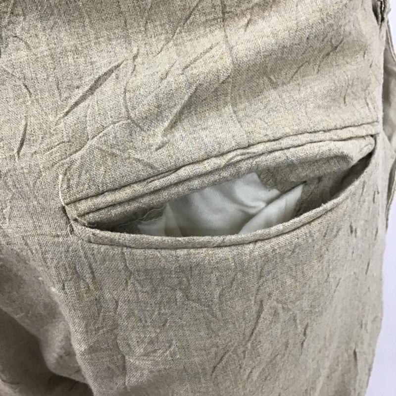ビリジアン VIRIDIAN パンツ スラックス 46 無地 ベージュ / ベージュ / メンズ USED 古着 中古 10091068