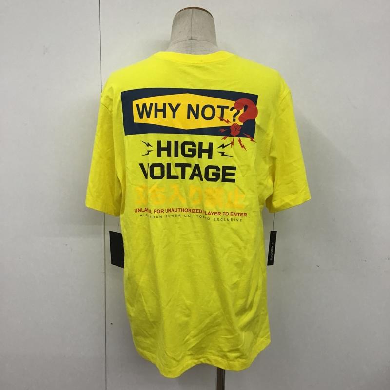 エアジョーダン AIR JORDAN Tシャツ 半袖 CV7944-731 タグ付き 3XL プリント ロゴ、文字 黄 / イエロー /  メンズ USED 古着 中古 10091069