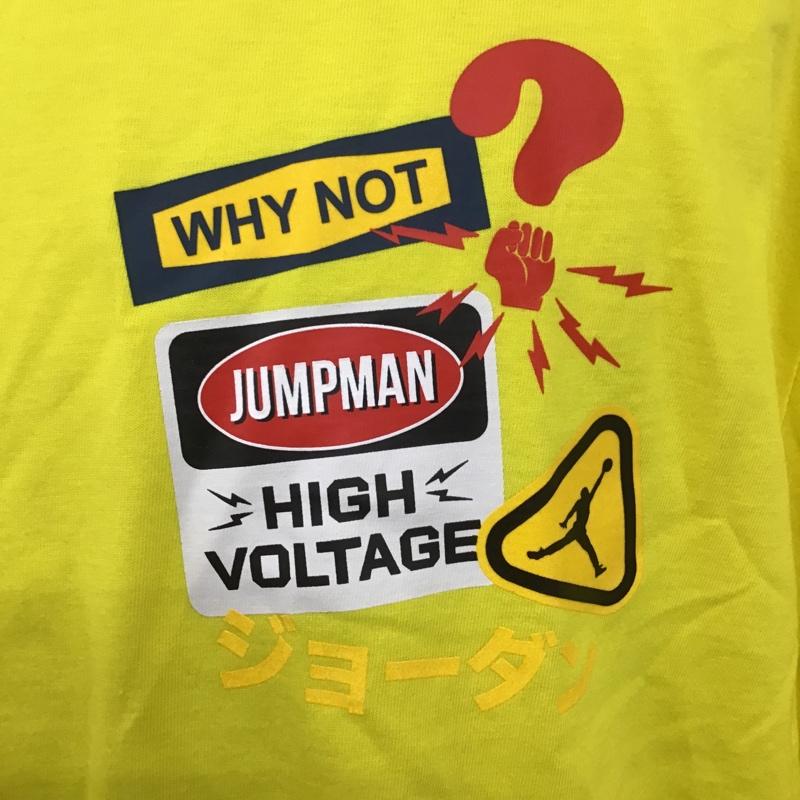 エアジョーダン AIR JORDAN Tシャツ 半袖 CV7944-731 タグ付き 3XL プリント ロゴ、文字 黄 / イエロー /  メンズ USED 古着 中古 10091069