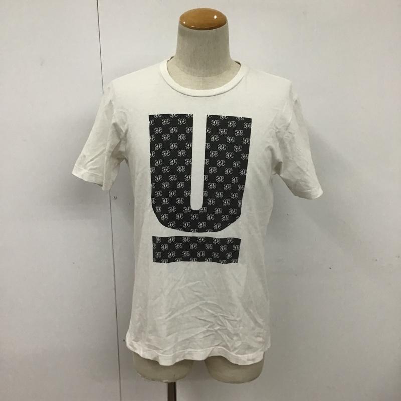 アンダーカバー UNDERCOVER Tシャツ 半袖 クルーネック M ロゴ、文字 白 / ホワイト /  メンズ USED 古着 中古 10091073