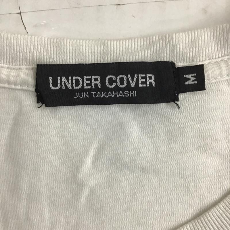 アンダーカバー UNDERCOVER Tシャツ 半袖 クルーネック M ロゴ、文字 白 / ホワイト /  メンズ USED 古着 中古 10091073