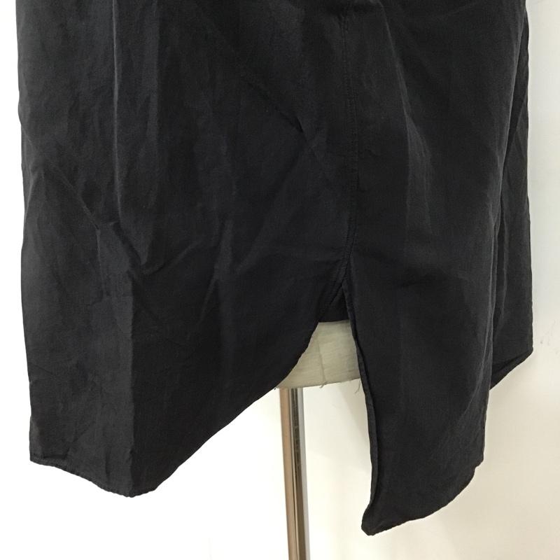 コモリ COMOLI シャツ、ブラウス 長袖 S03-02002 バンドカラー 2 無地 紺 / ネイビー /  メンズ USED 古着 中古 10091077