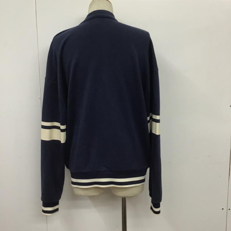 ザラ ZARA カーディガン 長袖 S 無地 紺 / ネイビー / メンズ USED 古着 中古 10091088