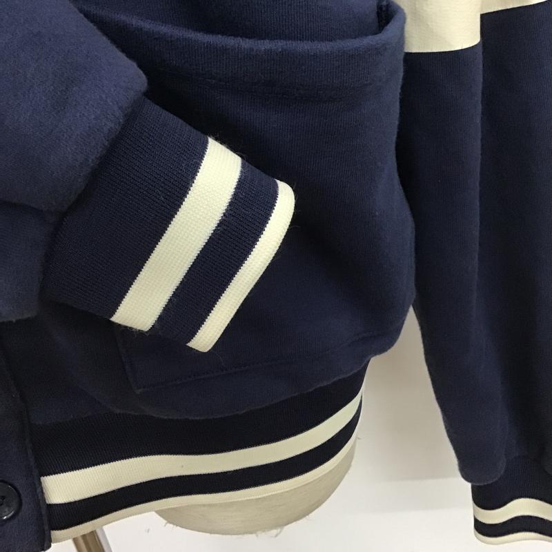 ザラ ZARA カーディガン 長袖 S 無地 紺 / ネイビー / メンズ USED 古着 中古 10091088
