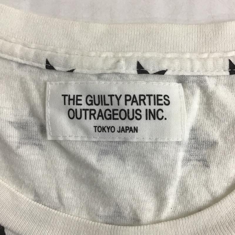 ギルティーパーティーズ GUILTYPARTIES Tシャツ 半袖 WACKOMARIA S 星 白 / ホワイト / X 黒 / ブラック /  メンズ USED 古着 中古 10091094
