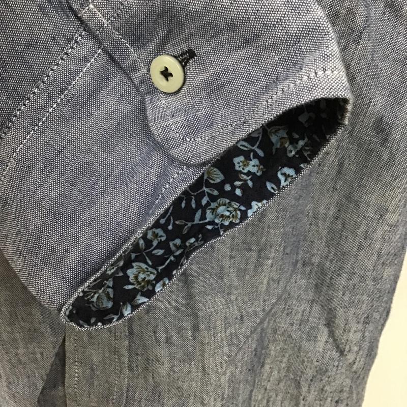 ビームス ハート BEAMS HEART シャツ、ブラウス 長袖 L 無地 水色 / ライトブルー /  メンズ USED 古着 中古 10091099