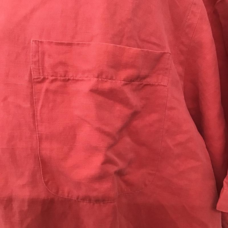 ダニエル・クレミュ DANIEL CREMIEUX シャツ、ブラウス 半袖 XL 無地 赤 / レッド /  メンズ USED 古着 中古 10091104