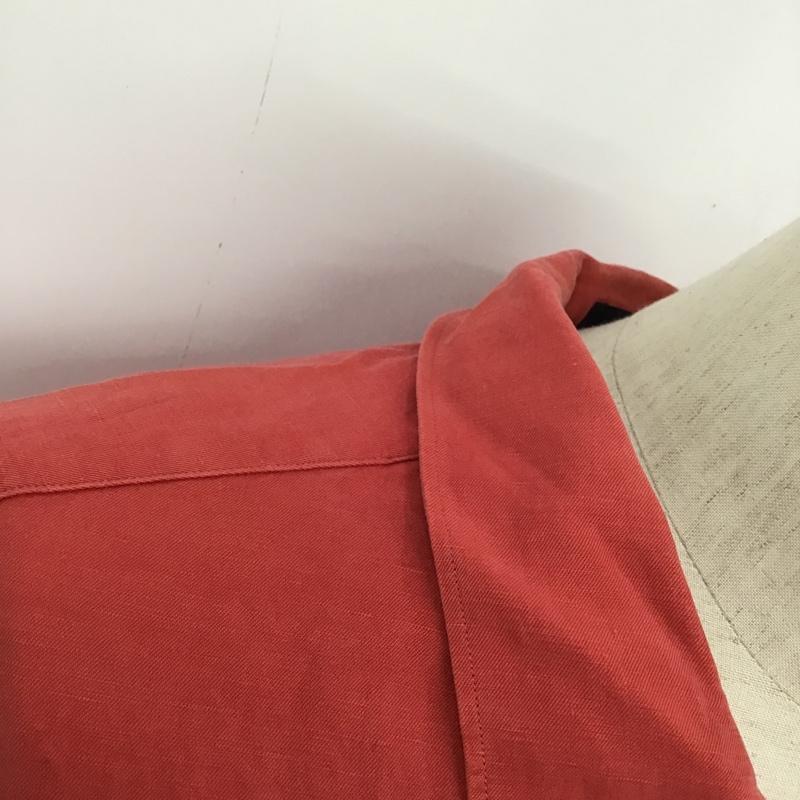 ダニエル・クレミュ DANIEL CREMIEUX シャツ、ブラウス 半袖 XL 無地 赤 / レッド /  メンズ USED 古着 中古 10091104