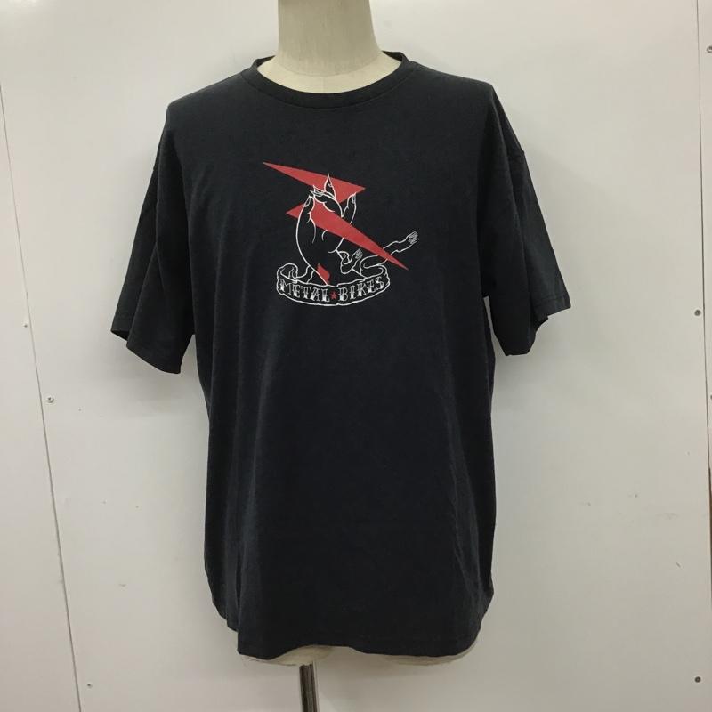フルーツオブザルーム FRUIT OF THE LOOM Tシャツ 半袖 used 古着 XL プリント 黒 / ブラック /  メンズ USED 古着 中古 10091106
