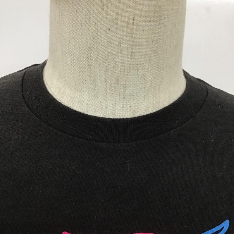 ステューシー STUSSY Tシャツ 半袖 A BATHING APE ロゴ M プリント 黒 / ブラック /  メンズ USED 古着 中古 10091120