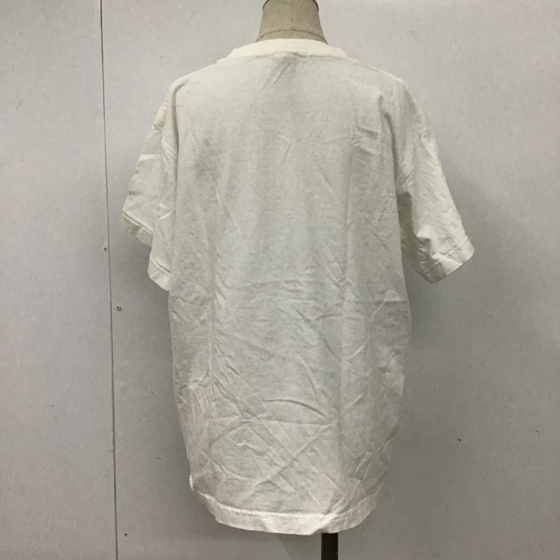 ファーストハンド Firsthand Tシャツ 半袖 orgabits M プリント 白 / ホワイト / レディース USED 古着 中古 10091131