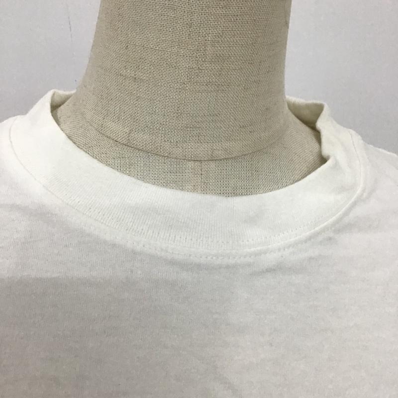 ファーストハンド Firsthand Tシャツ 半袖 orgabits M プリント 白 / ホワイト / レディース USED 古着 中古 10091131