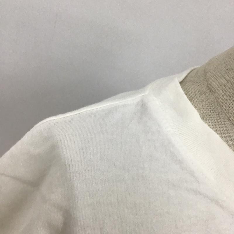 ファーストハンド Firsthand Tシャツ 半袖 orgabits M プリント 白 / ホワイト / レディース USED 古着 中古 10091131