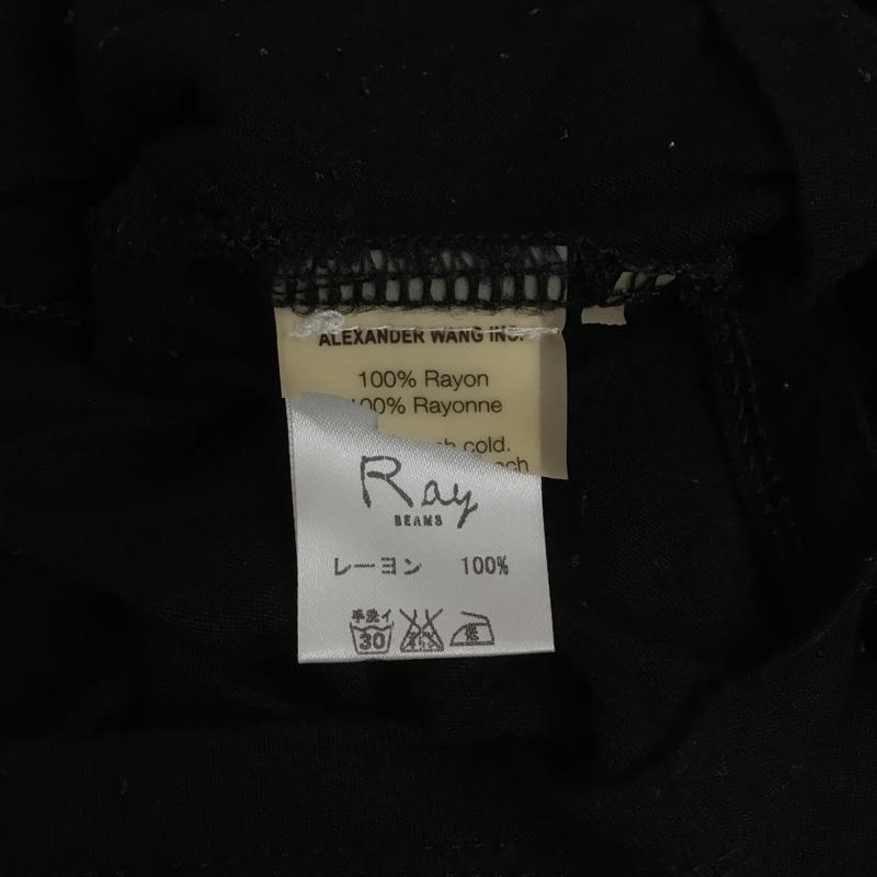 レイビームス Ray BEAMS カットソー 半袖 無地 黒 / ブラック /  レディース USED 古着 中古 10091134